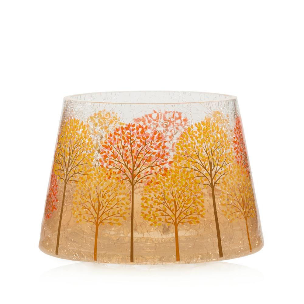 Fall Trees Glass Shade