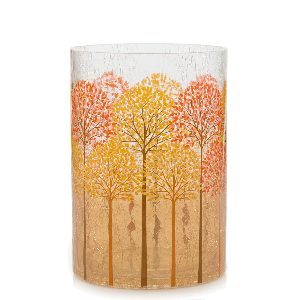Fall Trees Glass Holder