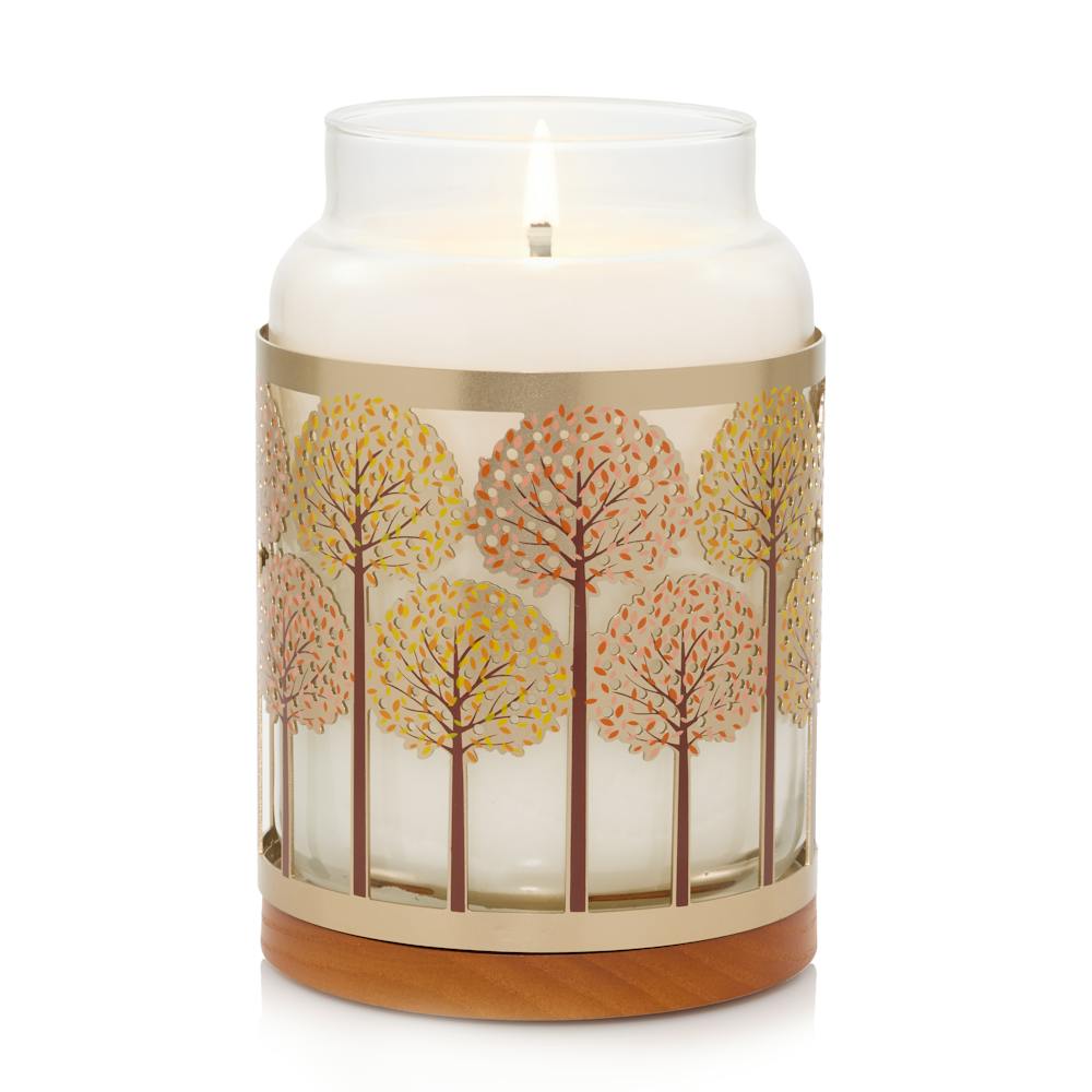 Fall Trees Metal Holder