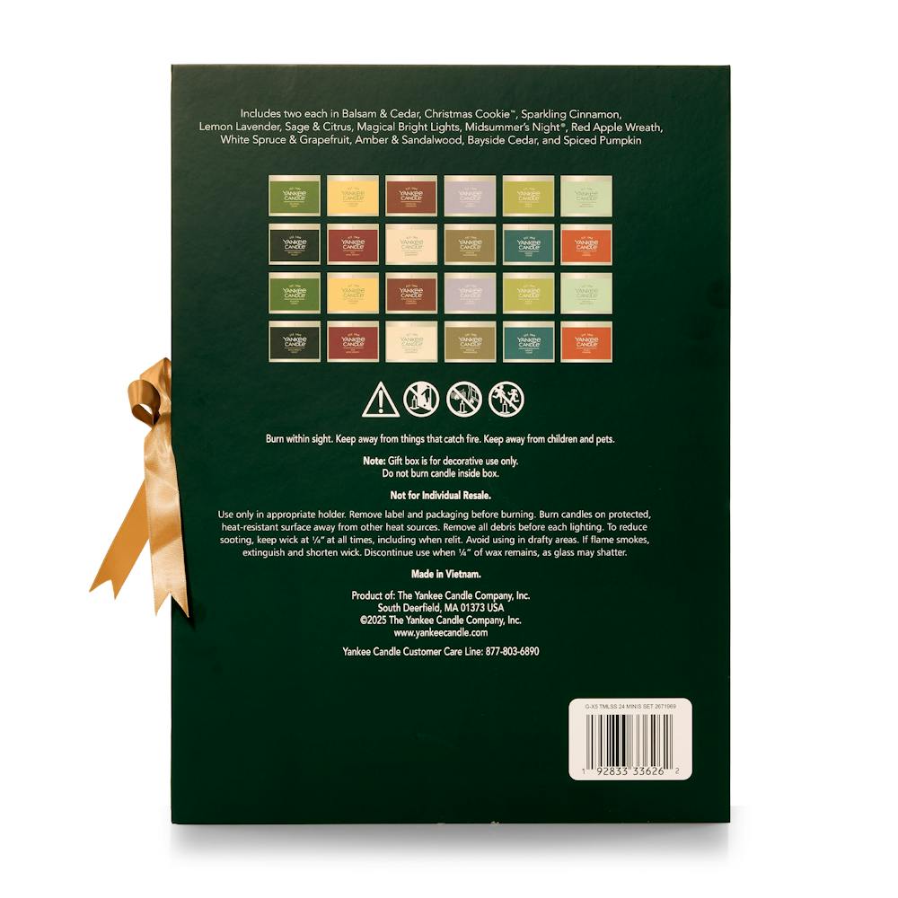 Countdown Calendar Candle Set