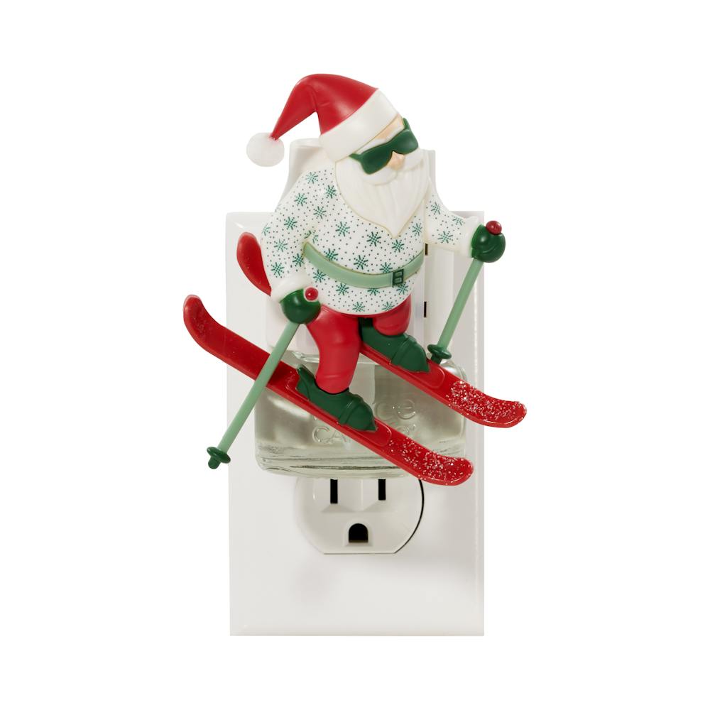 Santa on Skis ScentPlug® Diffuser w/ Light Sensor